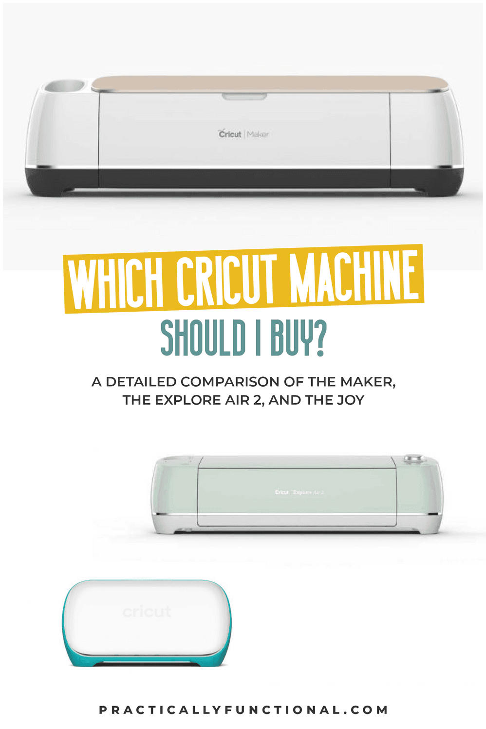 Comparison Chart Difference Between Cricut Maker And Explorer