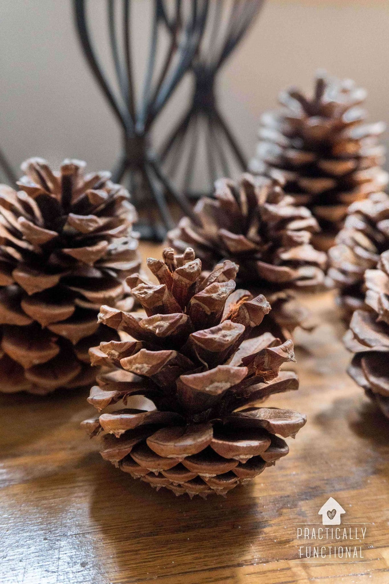 How To Make Cinnamon Scented Pinecones 2 Ways Practically Functional
